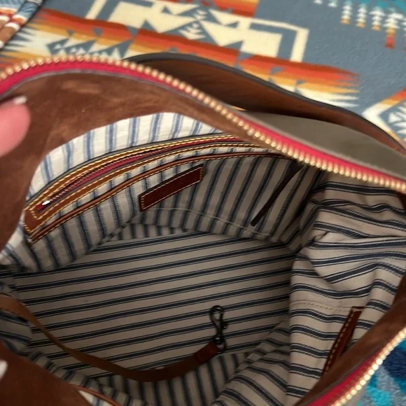 Dooney & Bourke Green and Brown Women's Bag - Picture 6 of 6